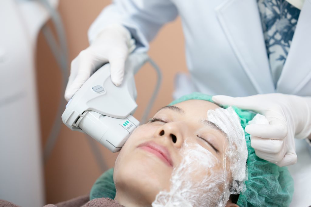 ultherapy prime for skin lifting and tightening