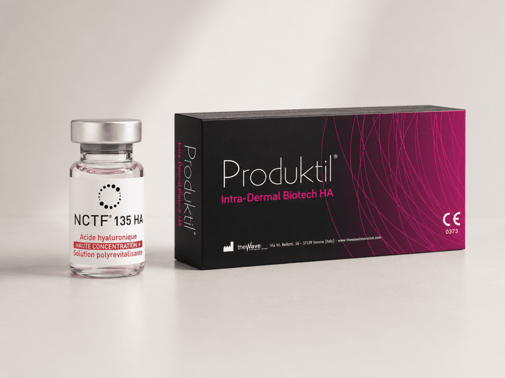 Amino Acid, Vitamin and Mesotherapy-Based Skin Boosters NCTF 135 HA Produktil