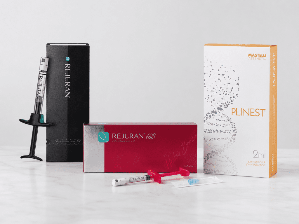 Polynucleotide Skin Boosters Rejuran Healer Rejuran HB Plinest