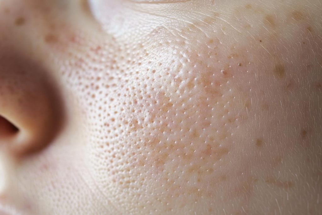 RF microneedling may be suitable for people who want to improve enlarged pores