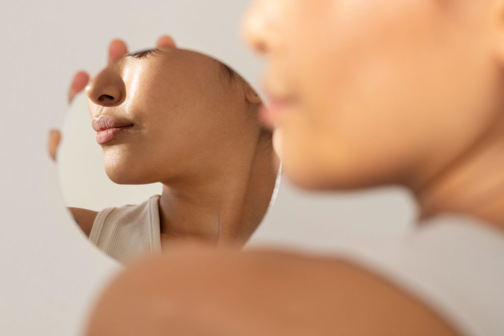 RF microneedling results develop gradually as the skin produces new collagen.